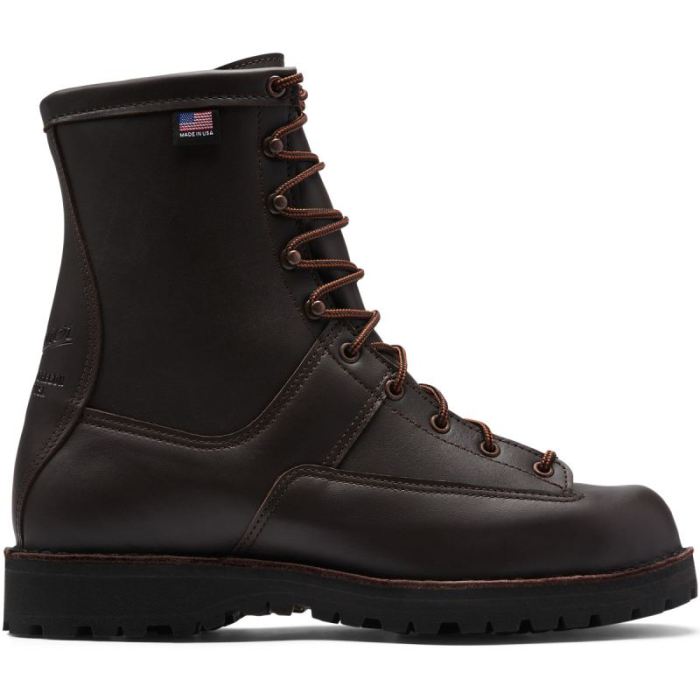 Men's Hood Winter Light 8" Brown Insulated 200G - Danner Boots