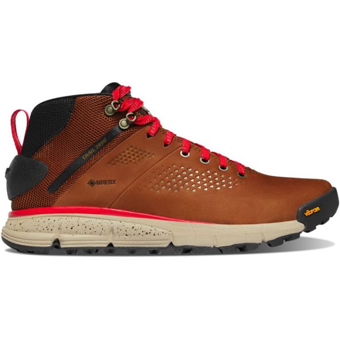 Men's Trail 2650 Mid GTX Brown/Red - Danner Boots
