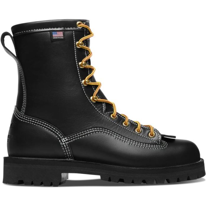 Men's Super Rain Forest Black Insulated 200G - Danner Boots