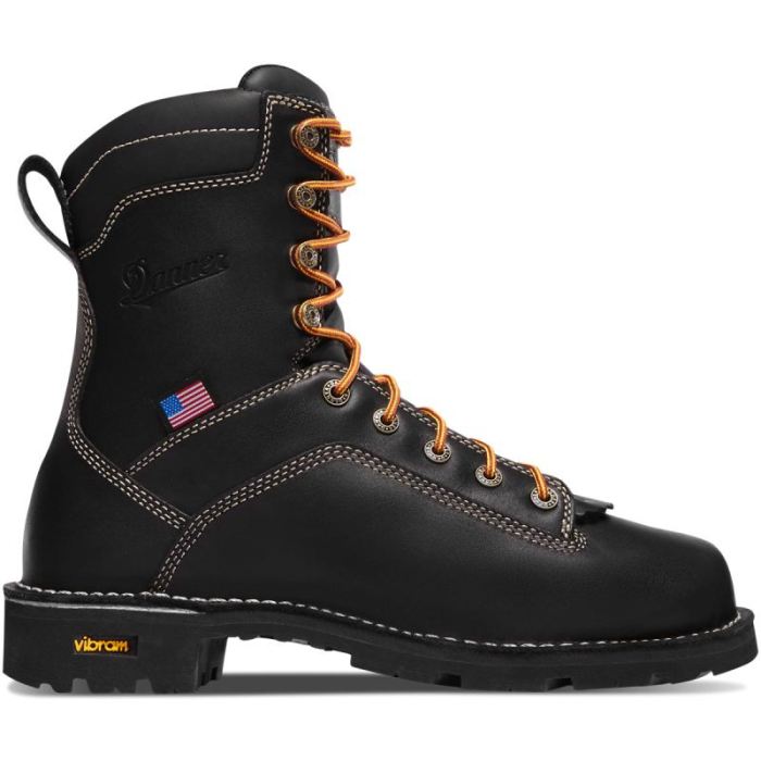 Men's Quarry USA Black Alloy Toe - Danner Boots