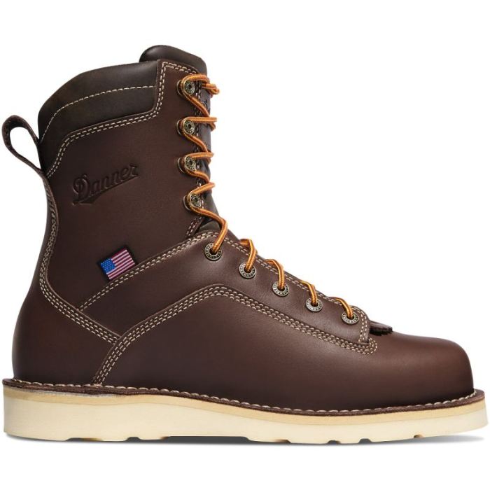 Men's Quarry USA Brown Alloy Toe Wedge - Danner Boots